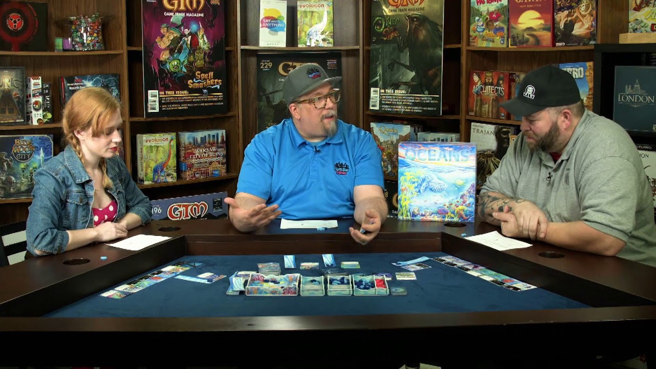 Oceans Board Game - Kickstarter Playthrough - North Star Games