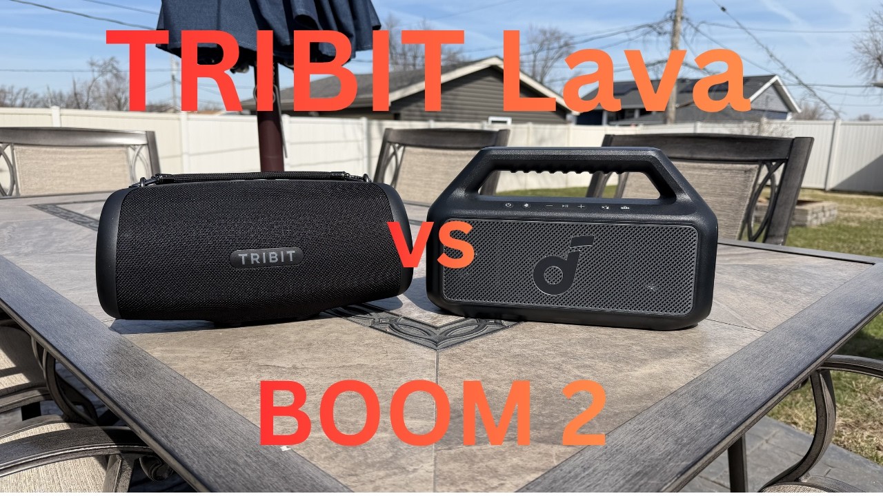 TRIBIT StormBox Lava (V2.0.3) vs Soundcore Boom 2 outdoor test | Binaural Audio