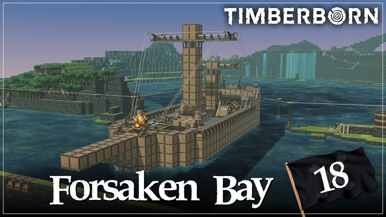 Getting ready to set sail on our new ship! | Timberborn: Update 7