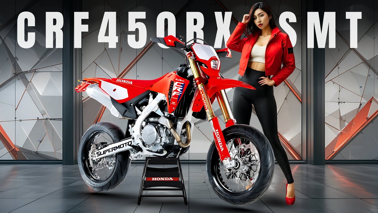 2025 Honda CRF 450RX SMT | Supermoto Performance, Street-Legal Fun!