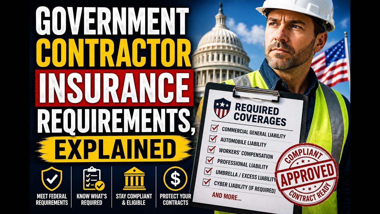 Government Contractor Insurance Requirements Explained: What Every Federal Contractor Must Know