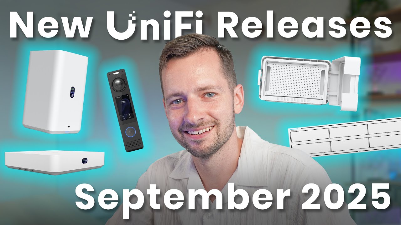 Новые продукты UniFi в сентябре 2025 г. | Дверные звонки G6, UNAS, NVR Instant, Access Retrofit