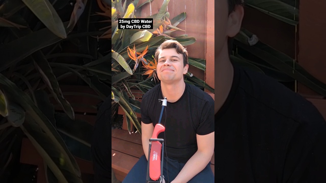 NEW FOODS - 25mg CBD water Taste Test #CBD #cannabisheals #mmj #cbdforlife #cbdlife