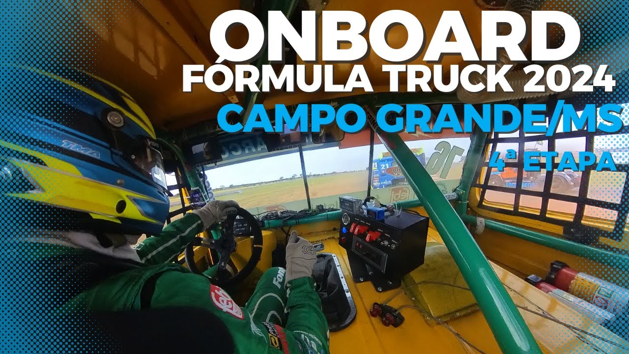 Onboard 4ª Etapa Campo Grande/MS - Fórmula Truck 2024
