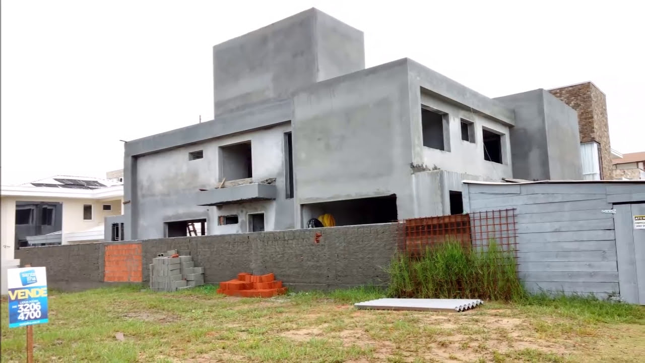 Construção de casa Alto Padrão com 320m2  passo a passo