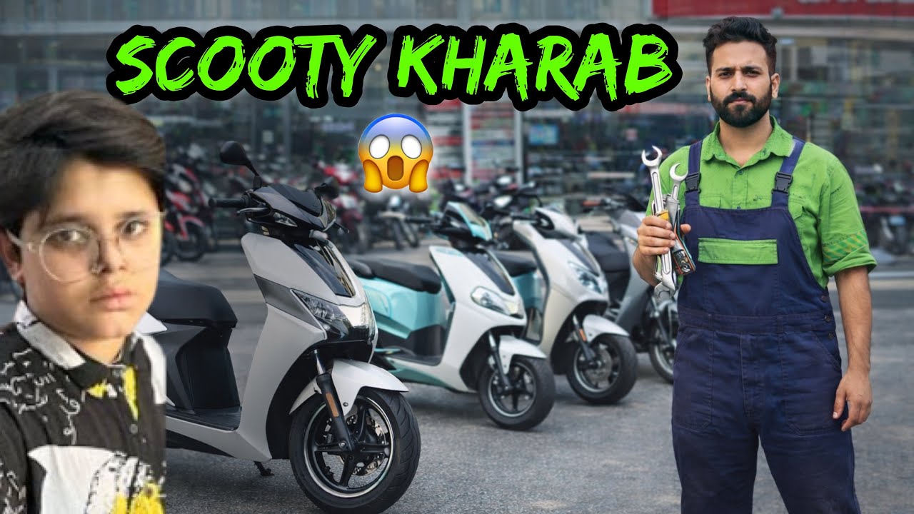 Scooty Achanak Band Ho Gayi 😱 | Repair Mein Itna Kharcha?! Electric Scooty Problem