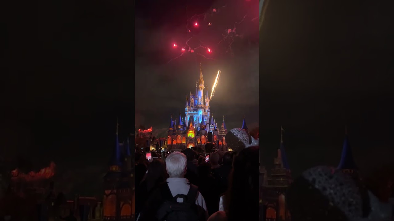 Magic Kingdom Orlando fogos 