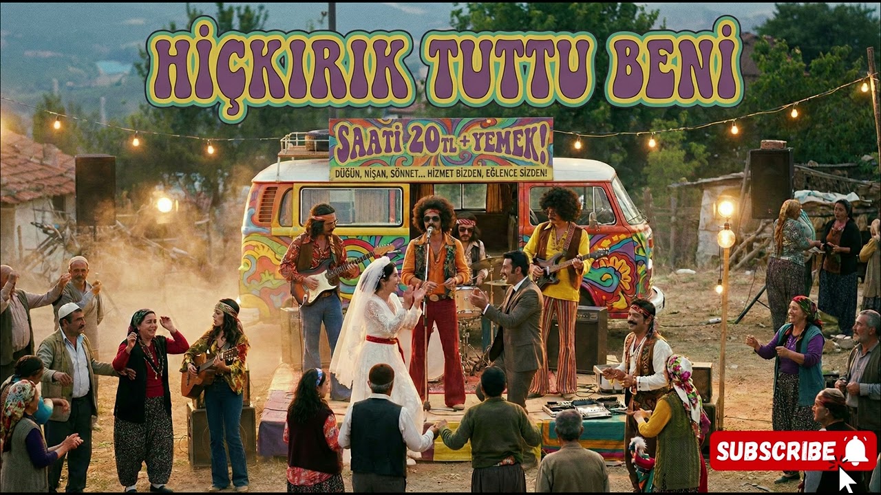 🕺 Hıçkırık Tuttu Beni – Anatolian Funk & Psychedelic Rock | Retro Groove 🎸✨