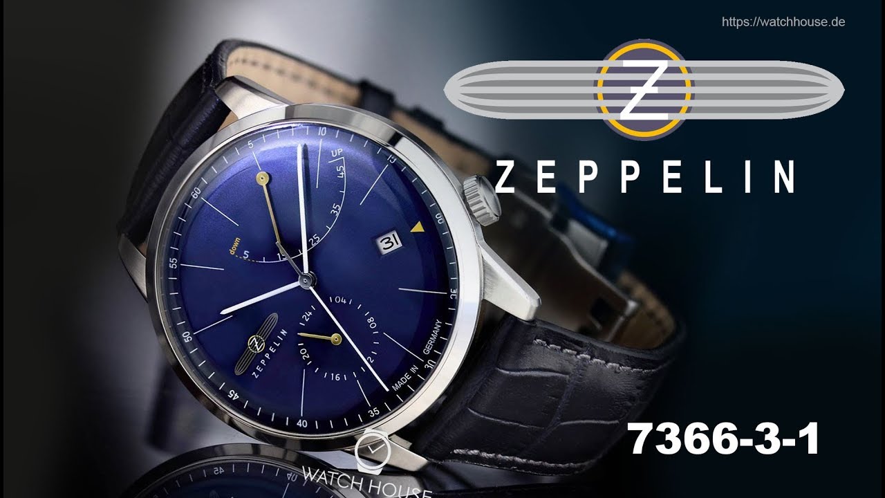 Zeppelin Serie Flatline 7366-3 Automatik Armbanduhr