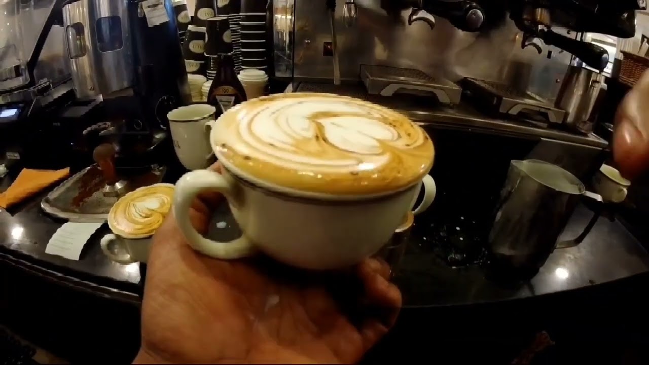 👉 “POV cafe life in Delhi mall working near Starbucks…”