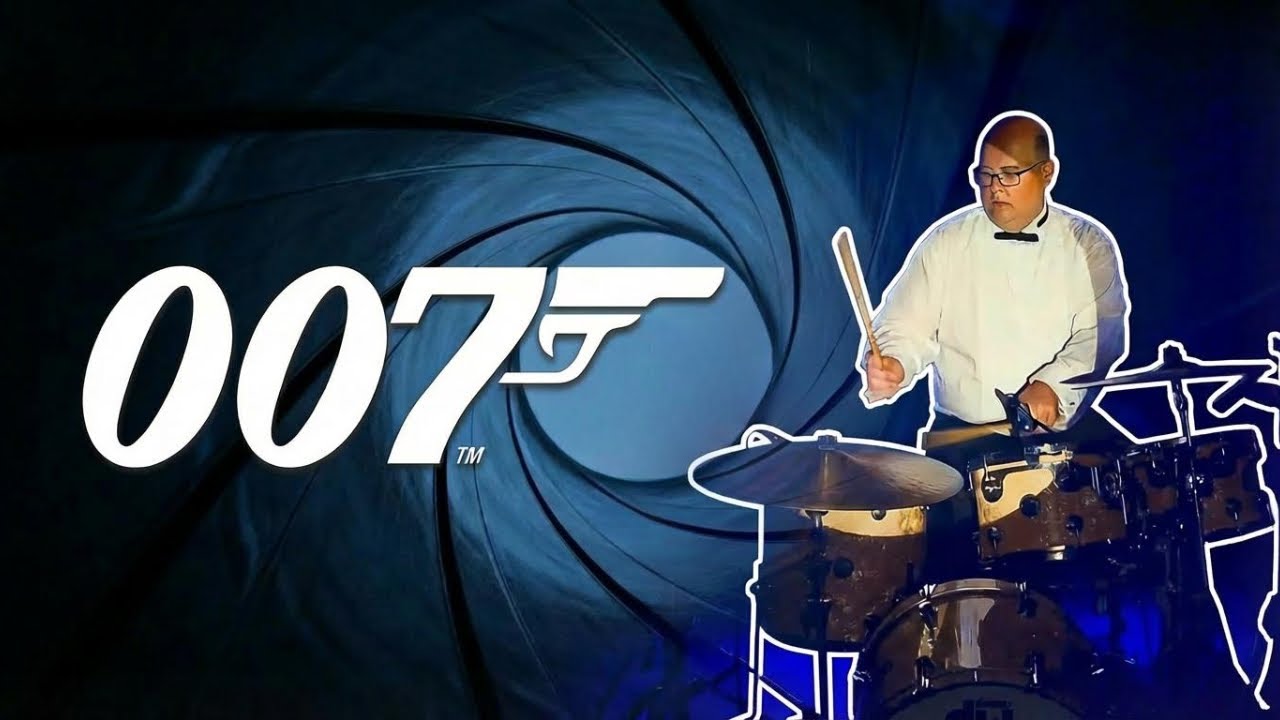 James Bond Theme - Big Band Drum Cover