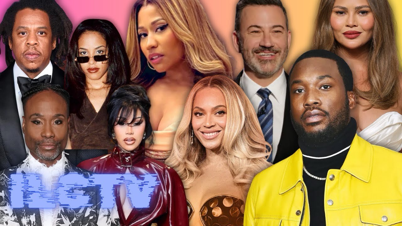 Nicki Minaj DRAGS Jay-Z, Billy Porter, Chrissy Teagan & Meek Mill | Jimmy Kimmel SHADES Nicki on air