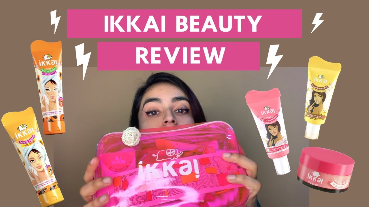 ikkai Beauty REVIEW | Skincare- Get LIT Strobe Moisturiser, Face Scrub & Souffl&eacute;, Lip Sleeping Mask