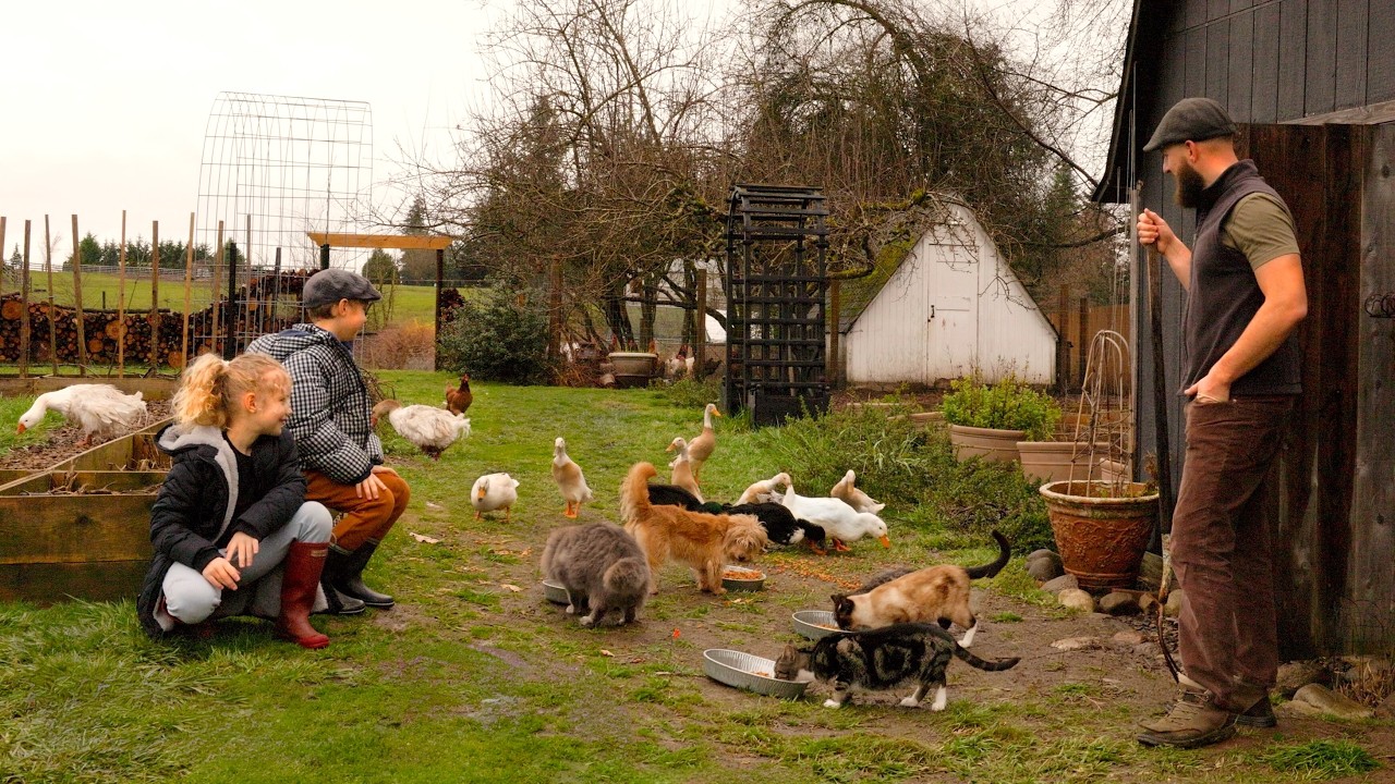 Slow Living in Early Spring | Planting, Building & Simple Days