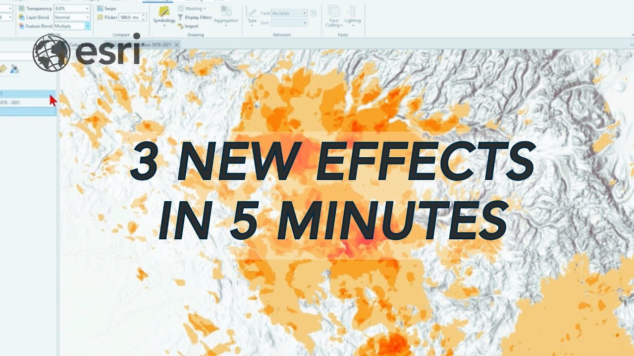 ArcGIS Pro: Three Visualization Effects in Five Minutes