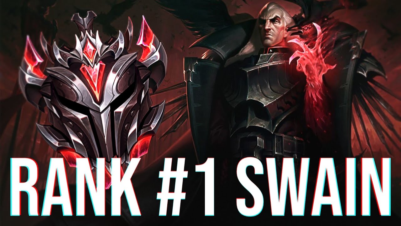 RANK 1 EUW SWAIN ON HIS WAY TO GRANDMASTER - Highlights