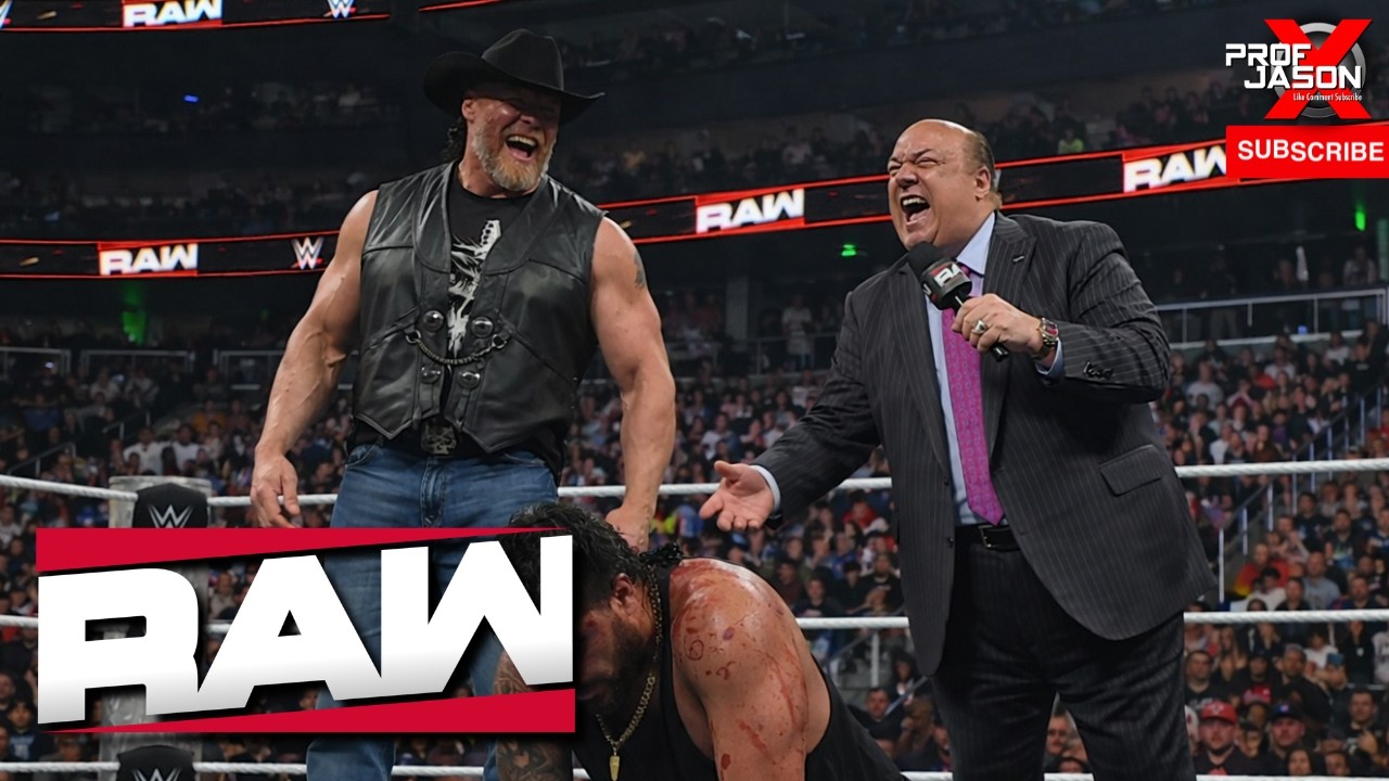 BROCK LESNAR WALKS OUT ON JEY USO! NEWS ON WRESTLEMANIA OPPONENT!