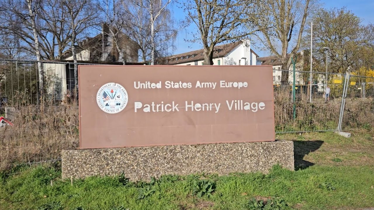 Patrick Henry Village PHV Heidelberg 2025 the US Army 