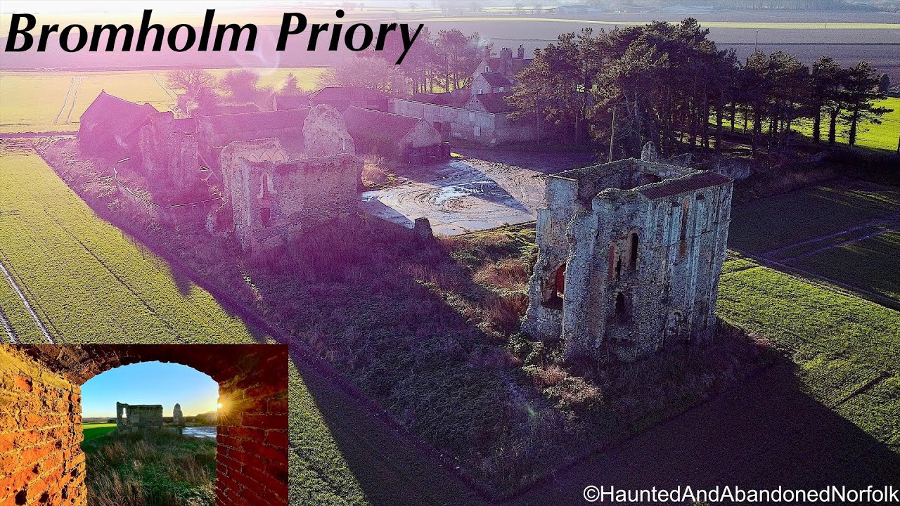 Bromholm Priory & What Lies Beneath, explore below ruined church modified as a gun bunker during WW2
