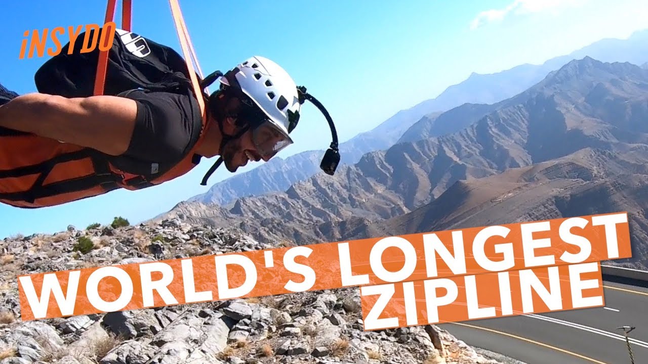 This is the World's Longest Zipline in Ras Al Khaimah