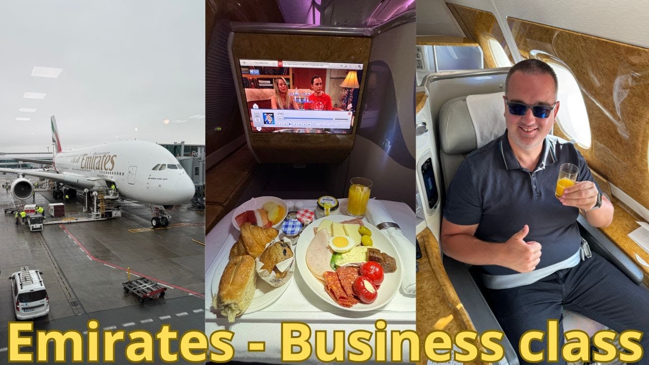 Vánoční speciál - Emirates Airbus A380 v byznysu, jaké to je? ✈️