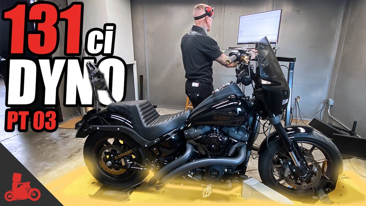 Harley 131ci Engine DYNO RUN! (Pt. 03)