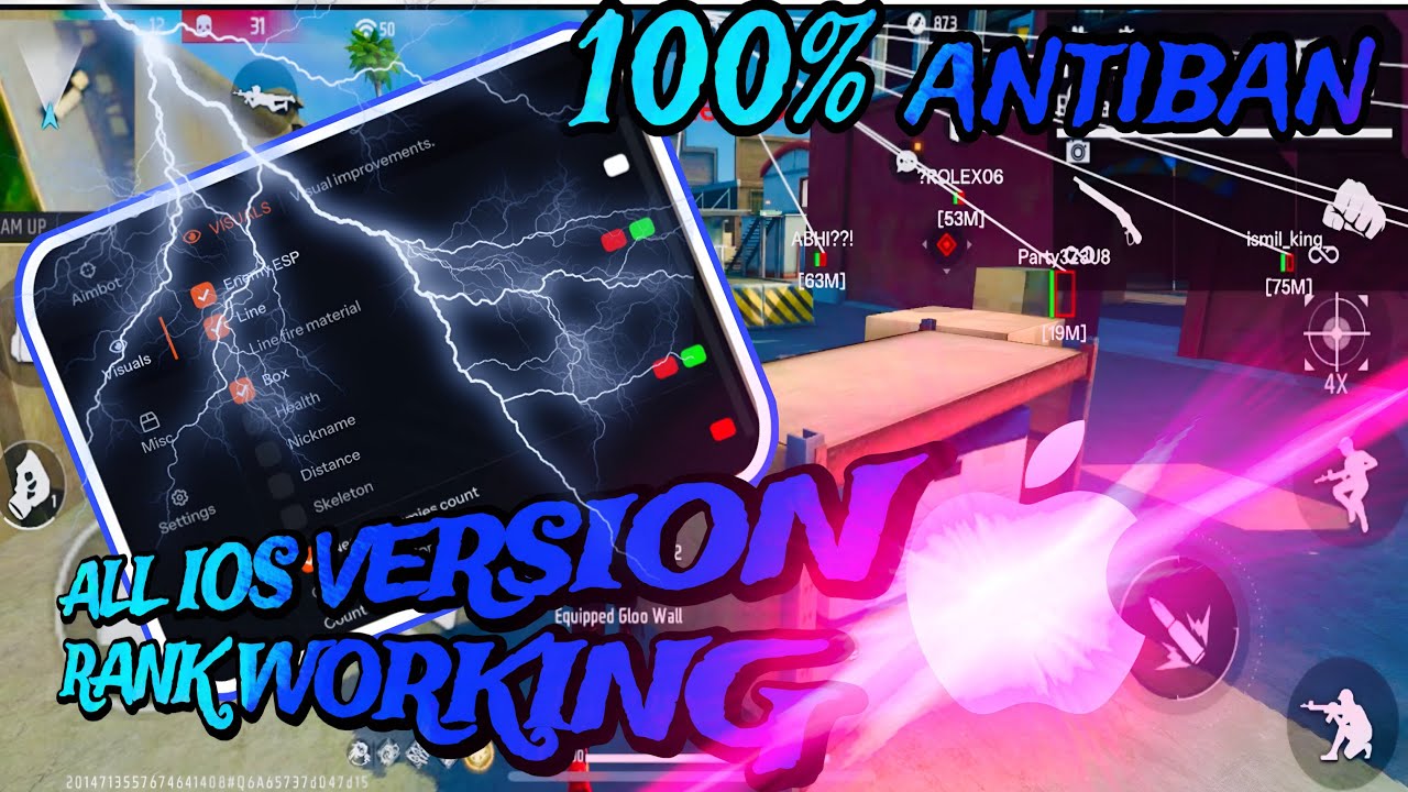 FULLY ANTIBAN PANEL FOR IOS || SILENT AIMBOT FOR IOS ||