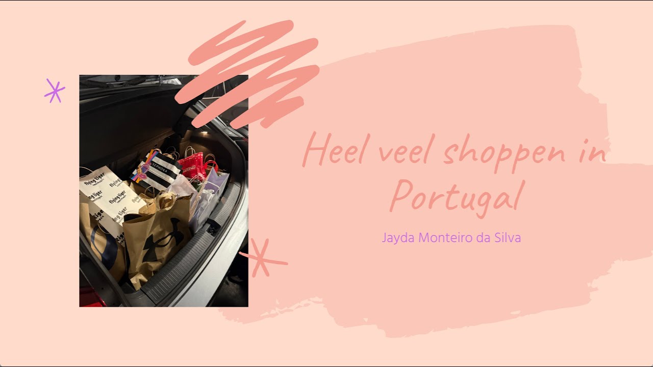 IK GING ALS VERASSING MET MIJN NICHTJE MEE NAAR PORTUGAL | Jayda Monteiro da Silva