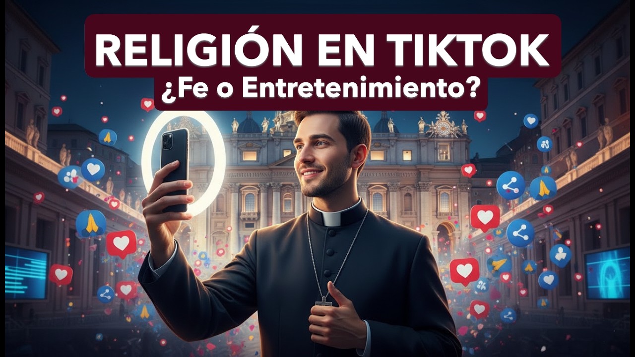 Sacerdotes TikTokers y memes del Vaticano. Religión convertida en Entretenimiento