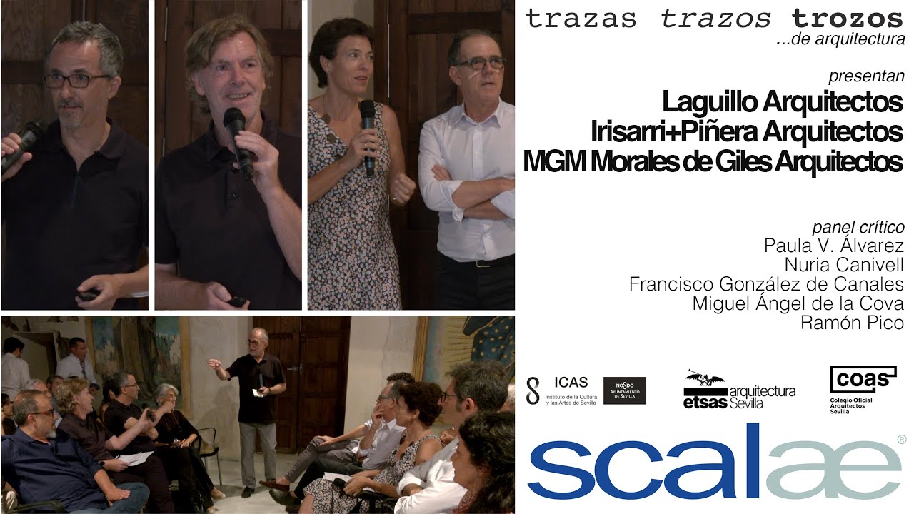 Panel Crítico · Regeneración vol 3 · Sevilla · Cápsula SCALAE Trazas Trazos Trozos de Arquitectura