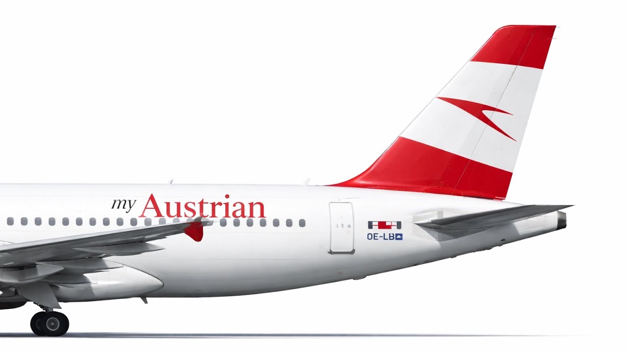 Hamburg → Vienna | Austrian Airlines | Airbus A320-214