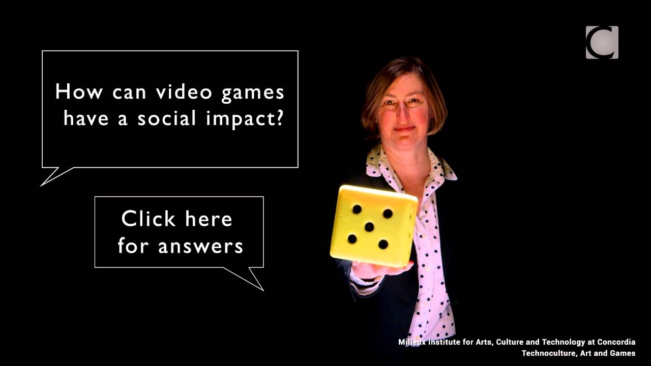 How can video games have a social impact?