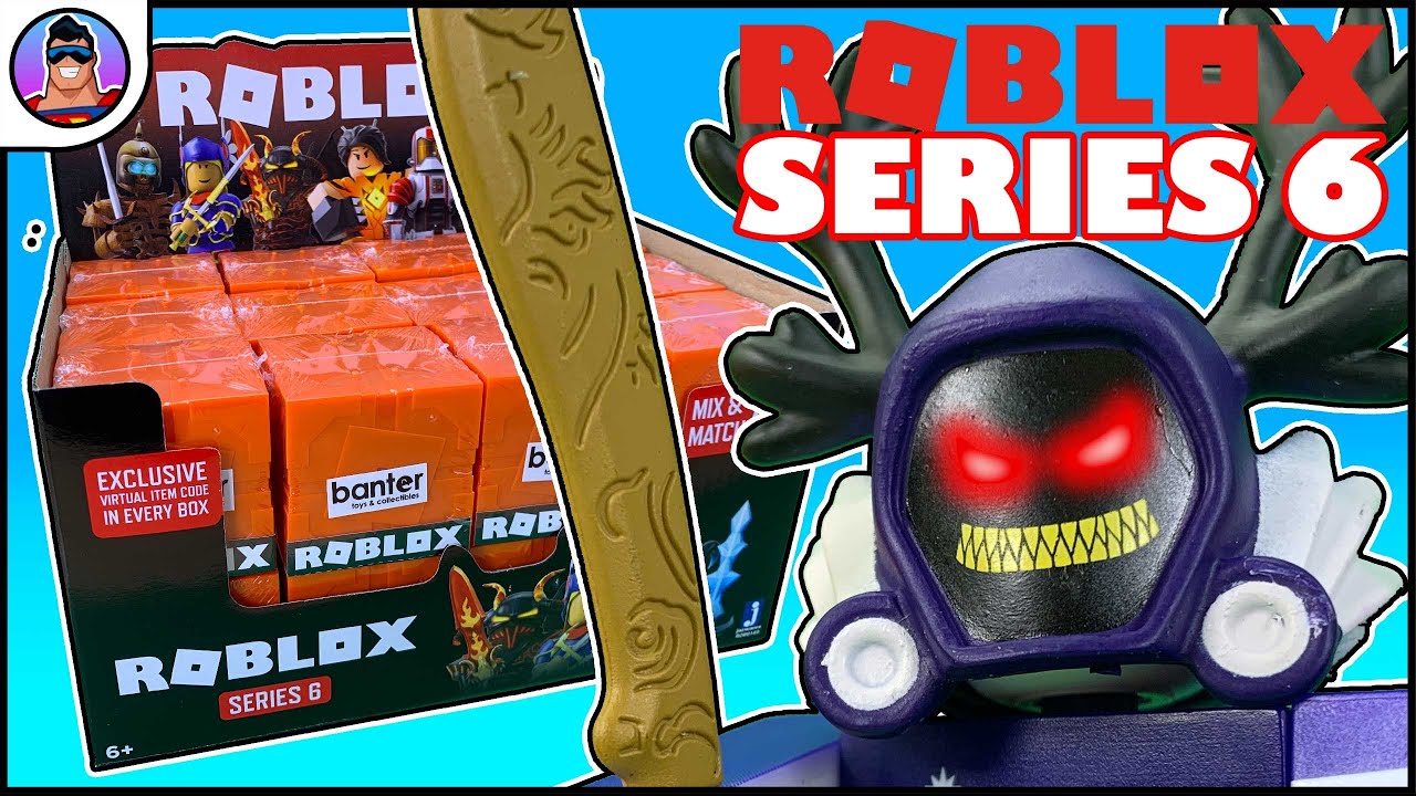 ROBLOX Series 6 - Unboxing and Virtual Items  |  24 New Figures!!