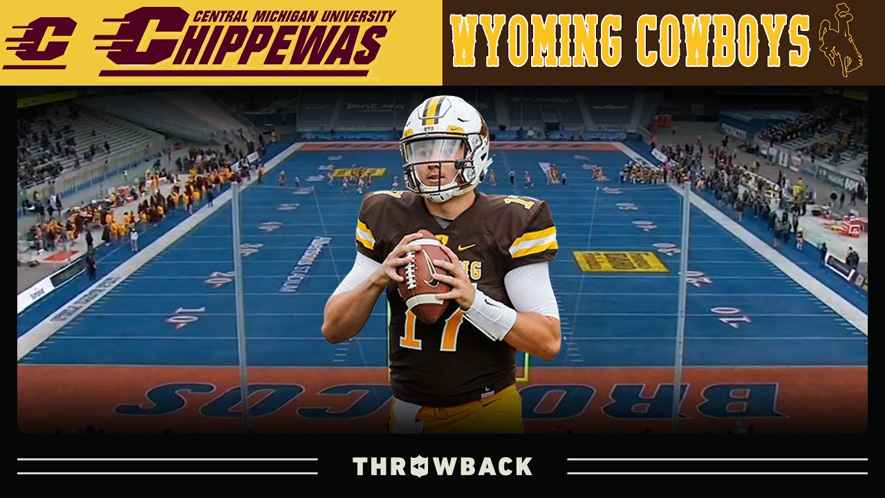 Josh Allen's FINAL College Game! (2017 Famous Idaho Potato Bowl CMU vs. Wyoming)