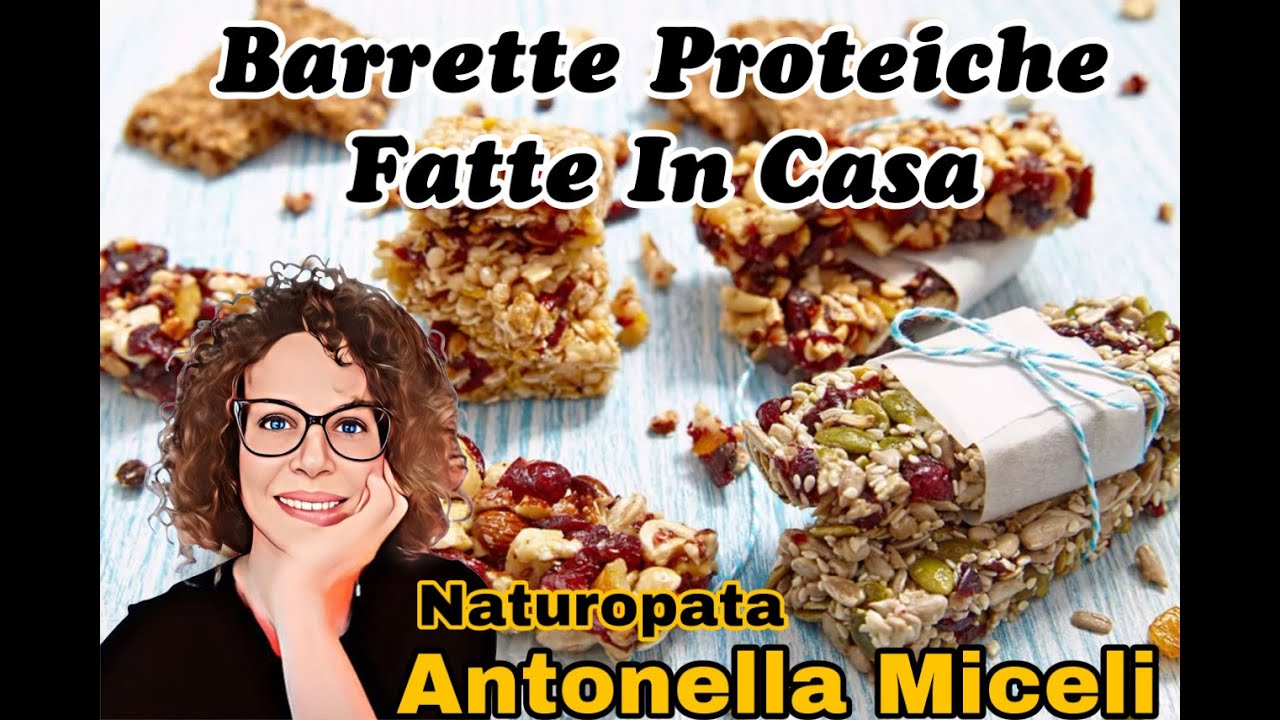Barrette Proteiche Fatte In Casa - Antonella Miceli Naturopata