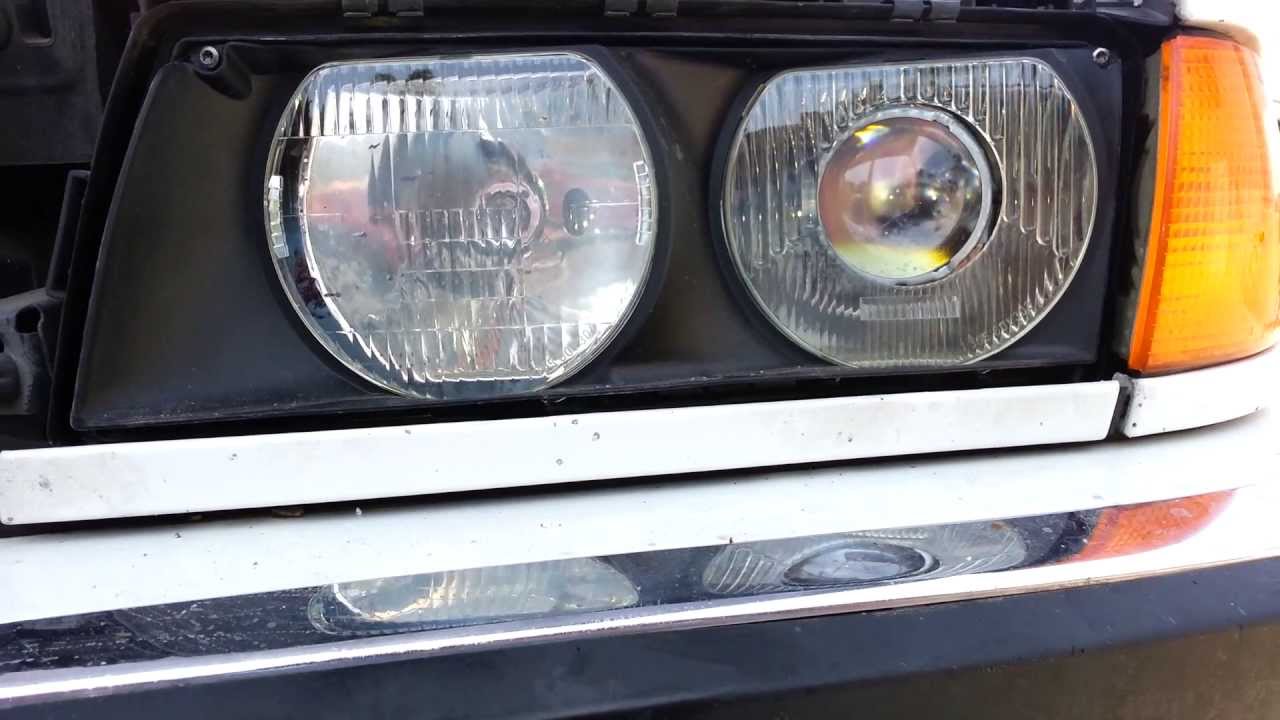 Снятие фар BMW E38 740iL 95-98 годов