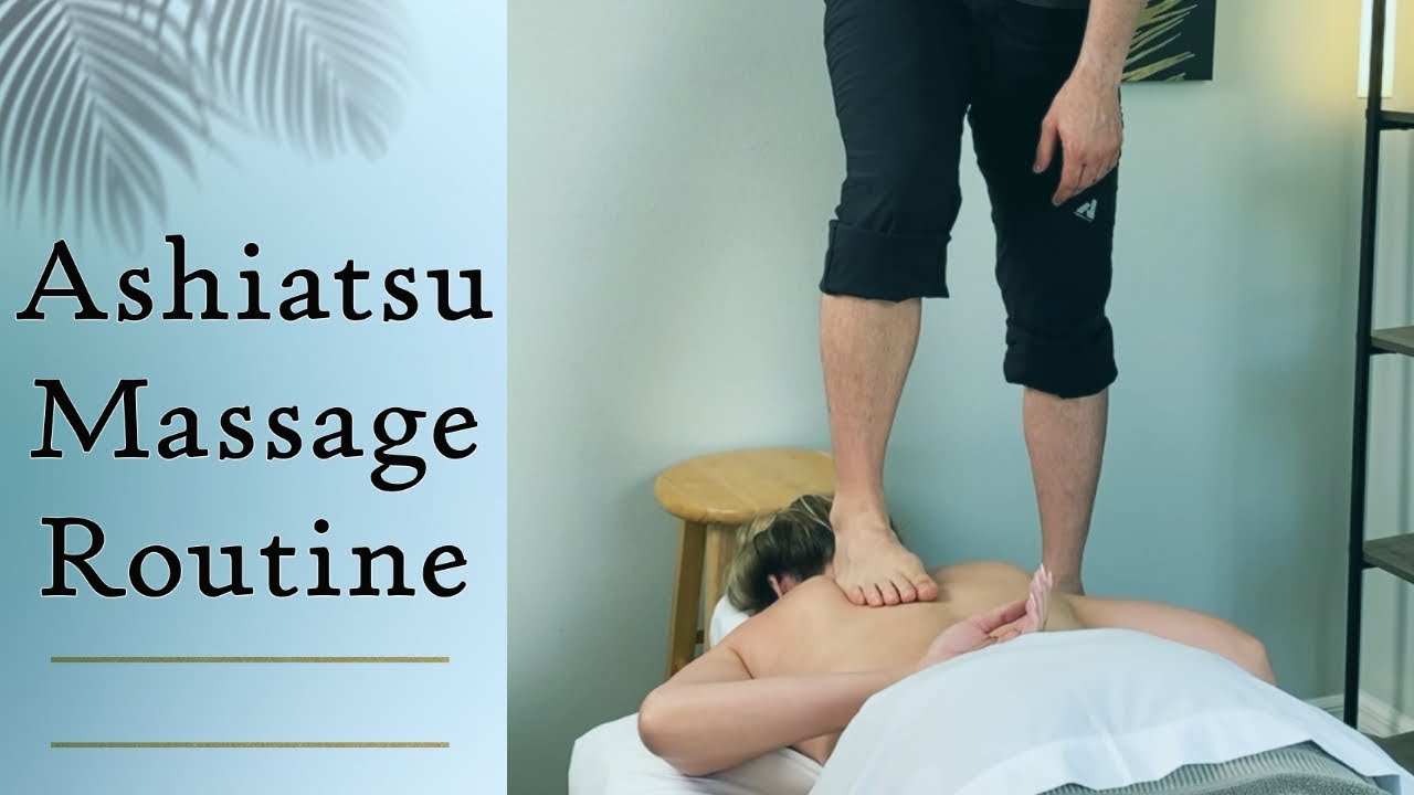 Full Body Ashiatsu Massage Routine (Deep Tissue Massage)