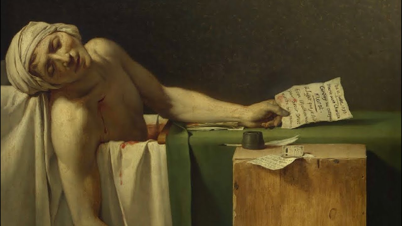 5 minuti con - La morte di Marat di Jacques - Louis David