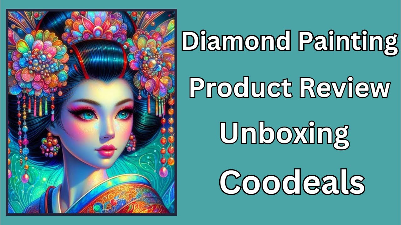 Diamond Painting - Product Review - CooDeals - Diamond Art - Budget Friendly Crafts