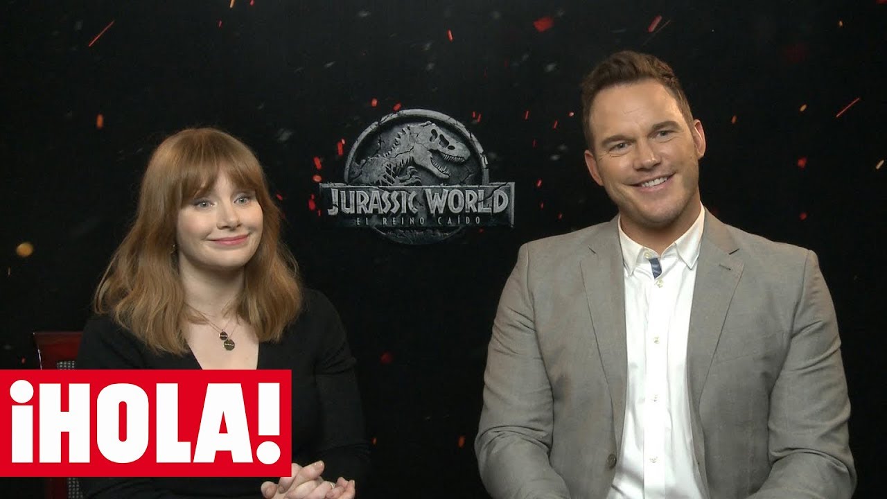 CHRIS PRATT y BRYCE DALLAS HOWARD, estrellas de 'JURASSIC WORLD: el reino caído'