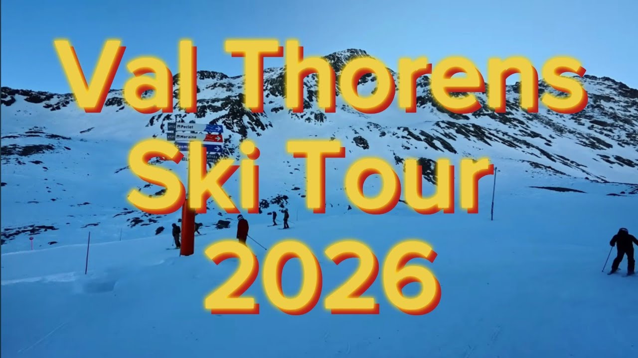 Val Thorens Ski Tour (Skithrough) 2026 Episode I - Its hard to breathe out here :)