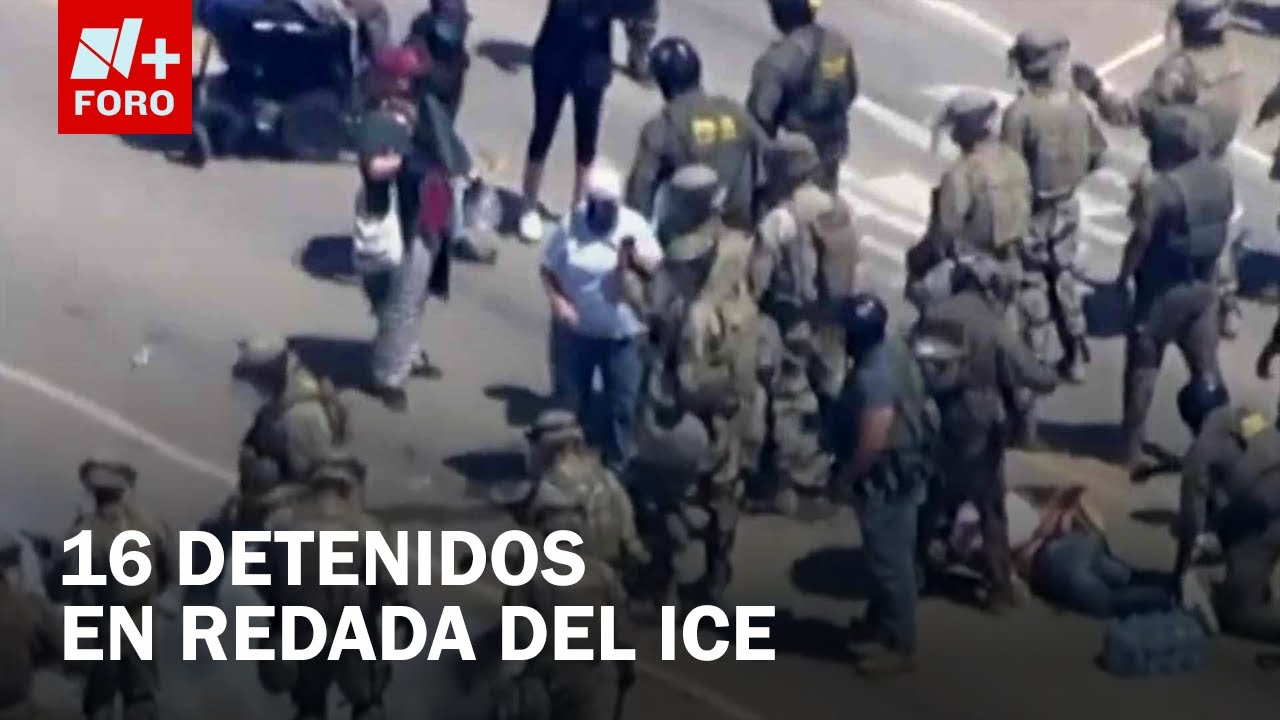 Redada del ICE en Los Ángeles deja 16 detenidos | Operativo sorpresa en California - Paralelo 23