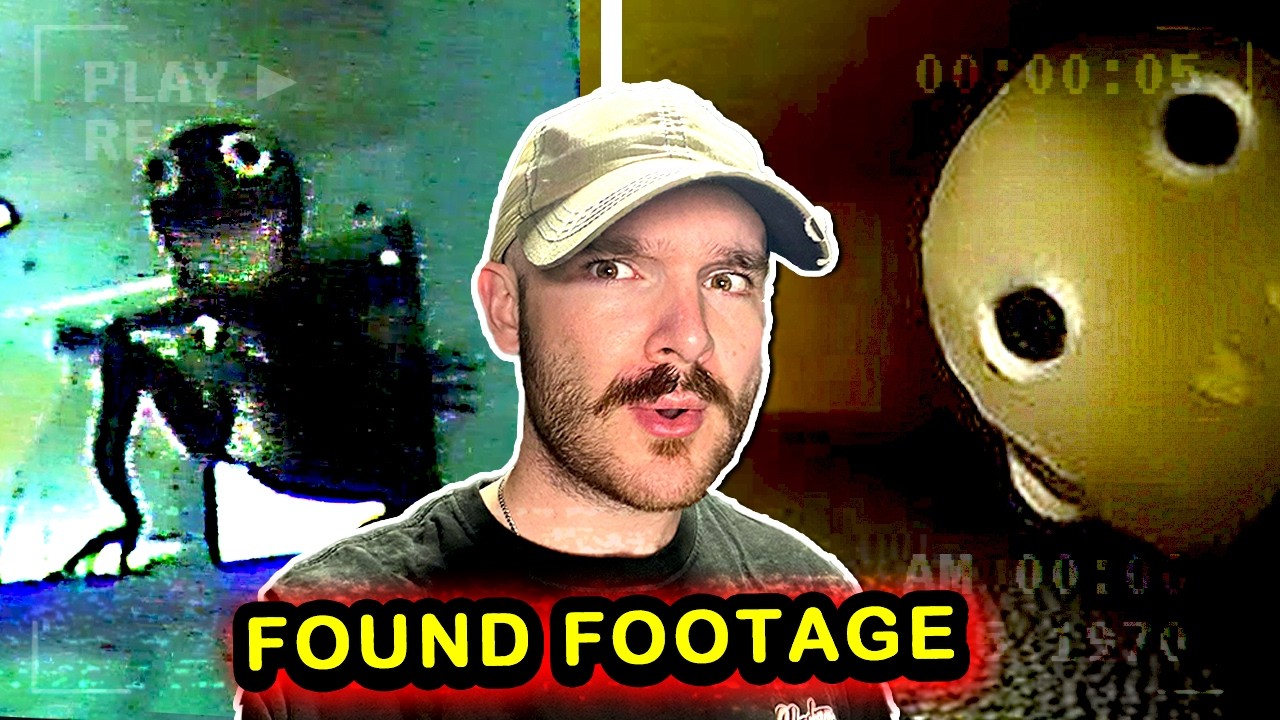 Watching Backrooms Found Footage Until I Get SCARED...