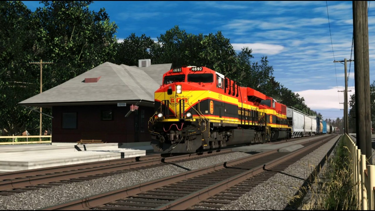 Trainz 2022: Railfanning the CSX Mohawk Subdivision Feat. KCS, BC Rail, EMDs, and Much More! *Remake
