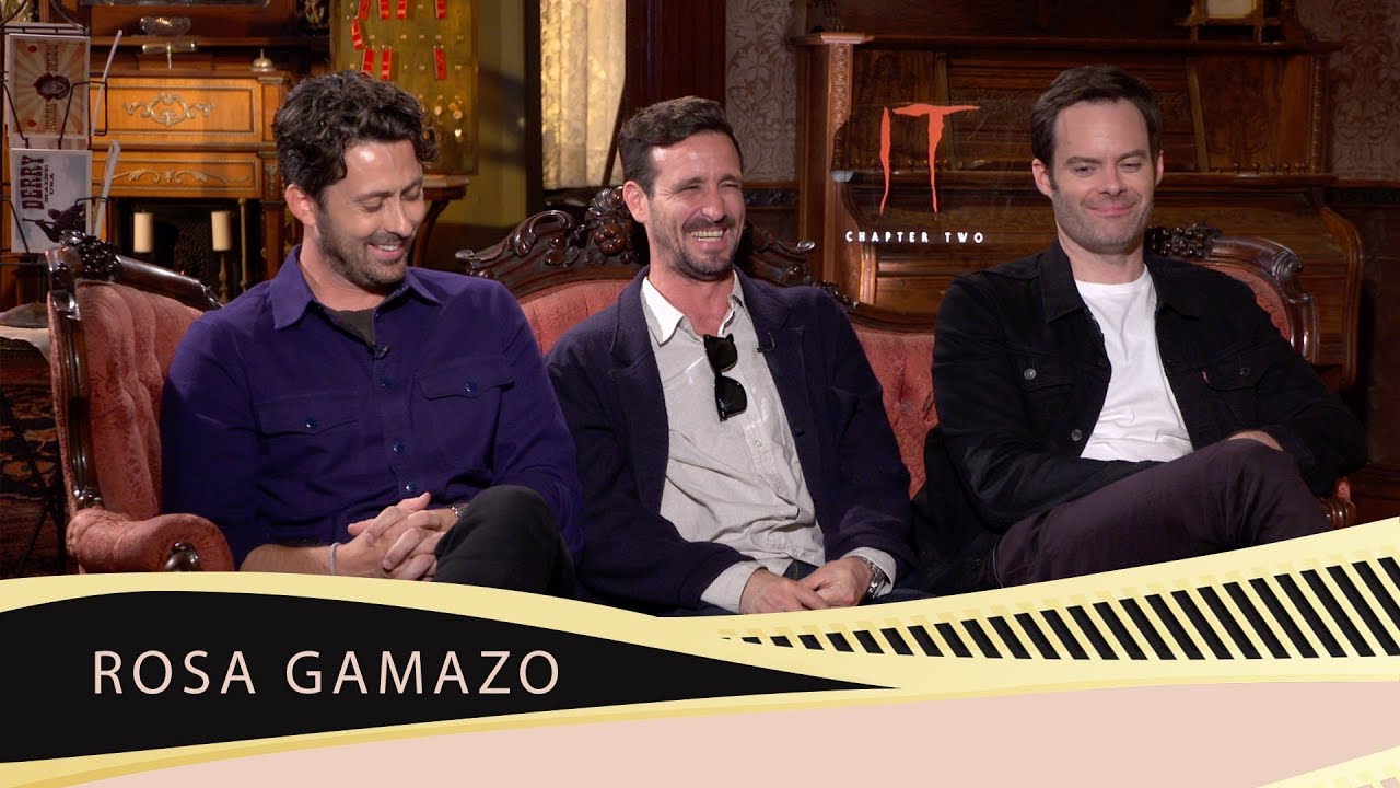 BIll Hader, James Ransone and Andy Bean for It Chapter 2: We did not read the book.