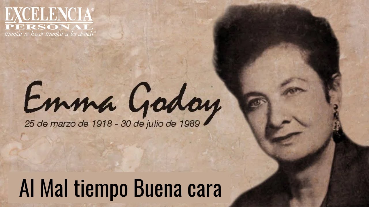 Al mal tiempo buena cara. Dra. Emma Godoy 🎙