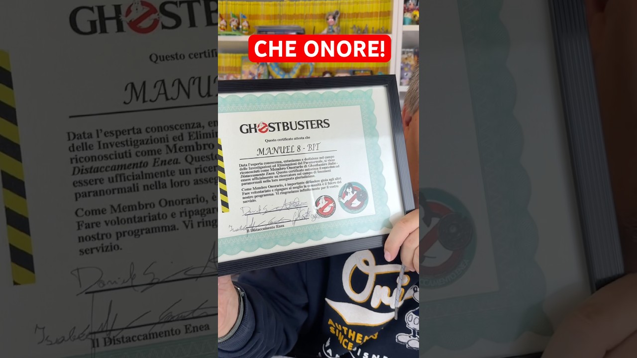 #GhostbustersItalia