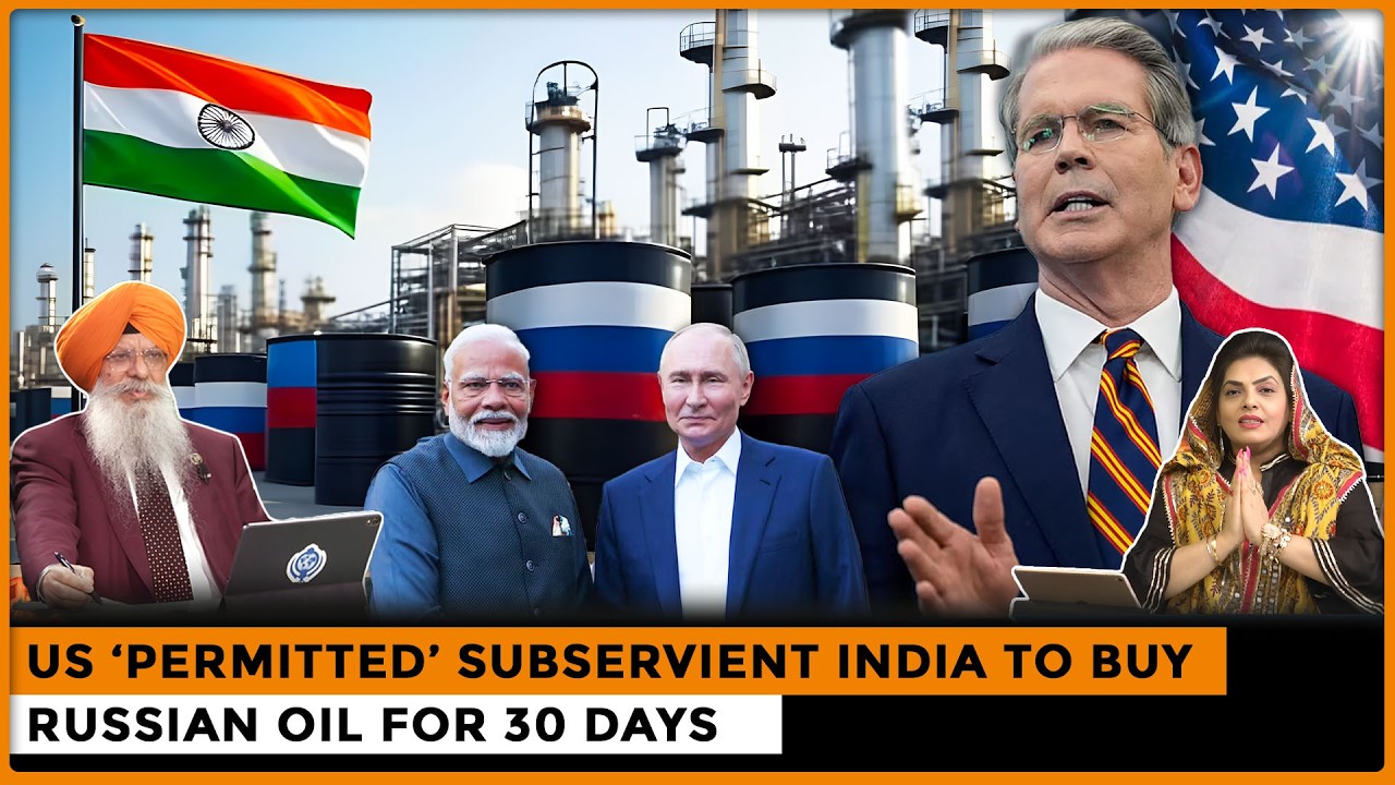 US ‘Permitted’ Subservient India to Buy Russian Oil for 30 Days