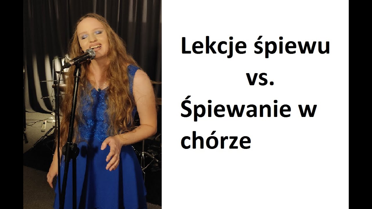 Lekcje śpiewu vs. śpiewanie w chórze