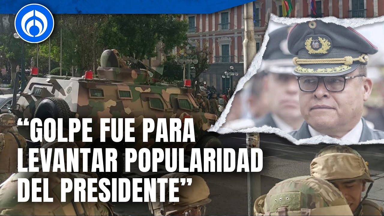 Detienen al general Zúñiga tras intento fallido de golpe de Estado